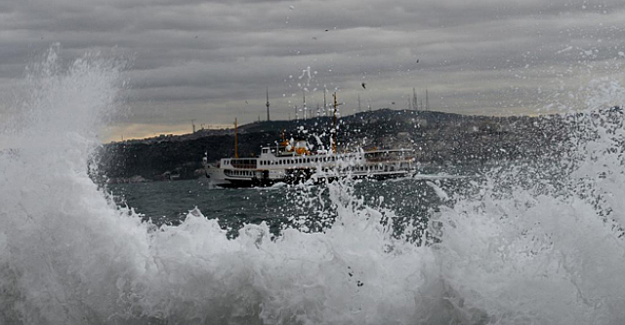 Meteoroloji'den Marmara Denizi için şiddetli fırtına uyarısı