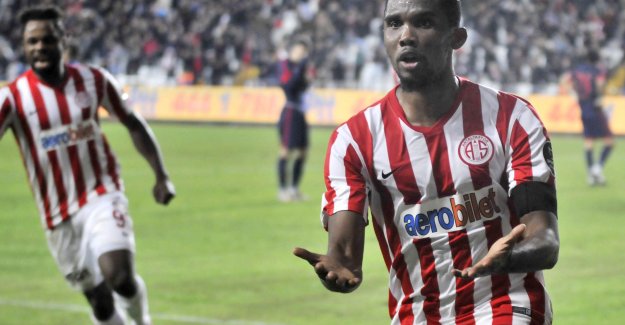 Antalyasporlu Eto'o Süper Lig'de art arda 8 maçta gol atan 2'nci yabancı oldu