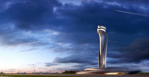 Yeni havalimanına 'lale' figürlü kule